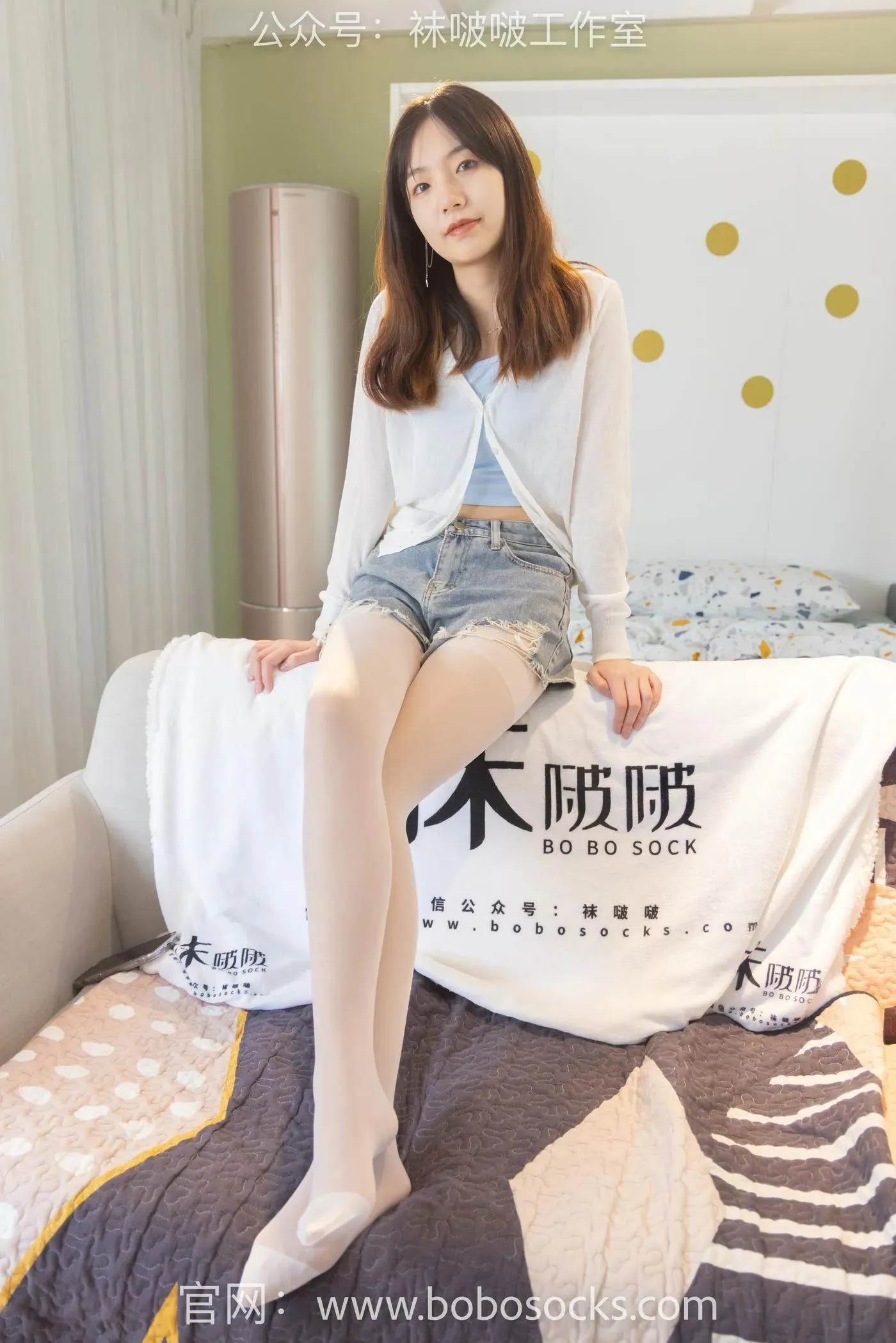 [BoBoSocks袜啵啵]NO.102 小甜豆-板鞋、白丝 [140P]插图3